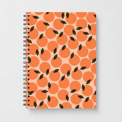 Oranges - Fruit Patterns Notebook