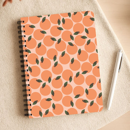 Oranges - Fruit Patterns Notepad