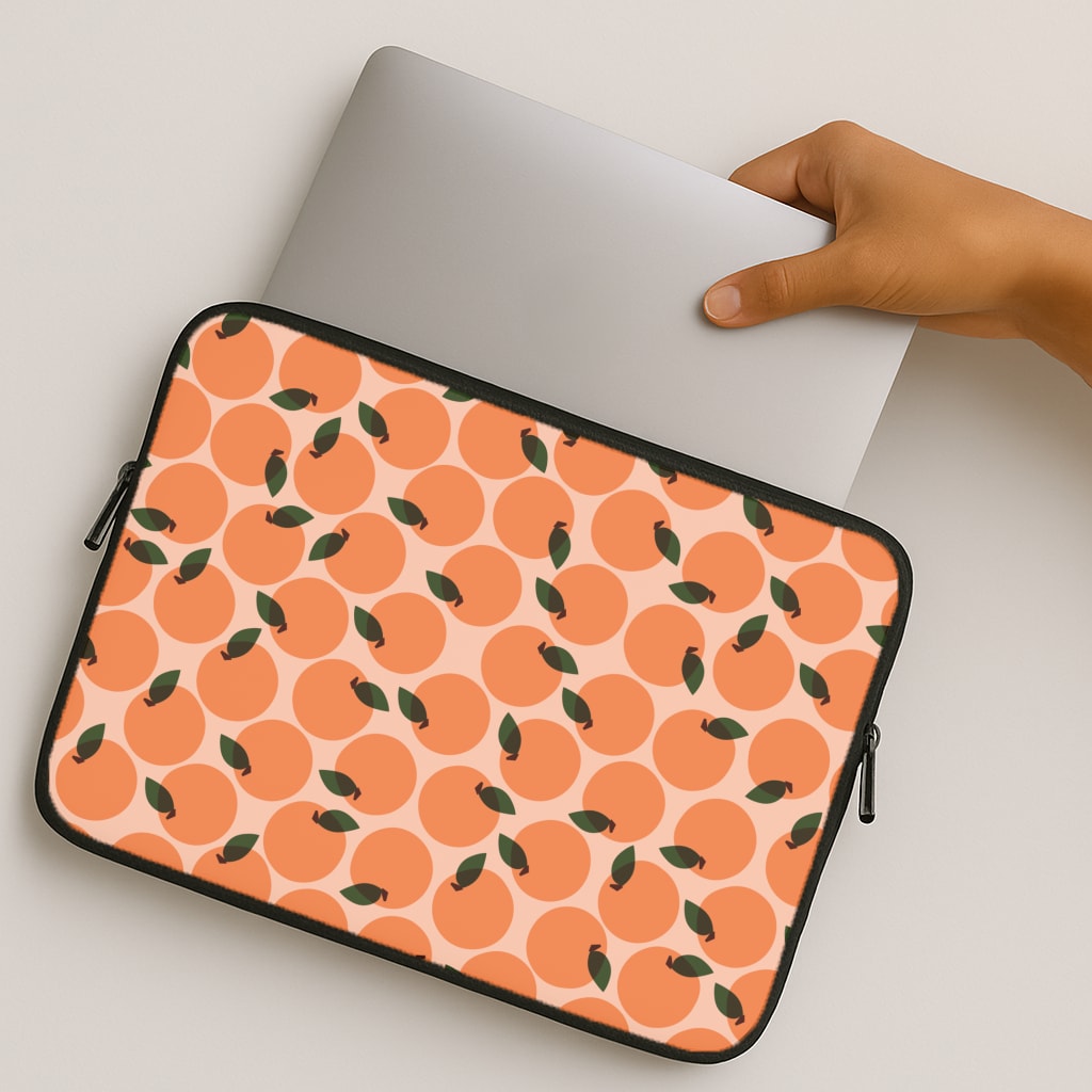 Oranges - Fruit Patterns MacBook Case