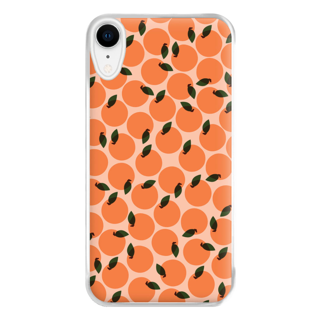 Oranges - Fruit Patterns Phone Case for iPhone XR