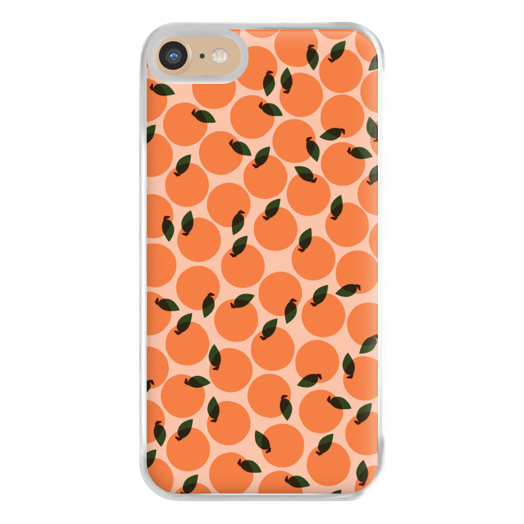 Oranges - Fruit Patterns Phone Case for iPhone 6 / 7 / 8 / SE