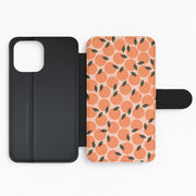 Oranges - Fruit Patterns Flip / Wallet Phone Case 2