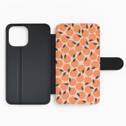 Oranges - Fruit Patterns Flip Phone Case