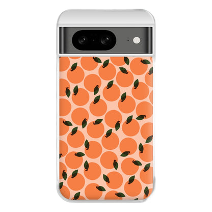 Oranges - Fruit Patterns Phone Case for Google Pixel 8