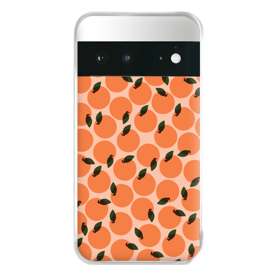 Oranges - Fruit Patterns Phone Case for Google Pixel 6a