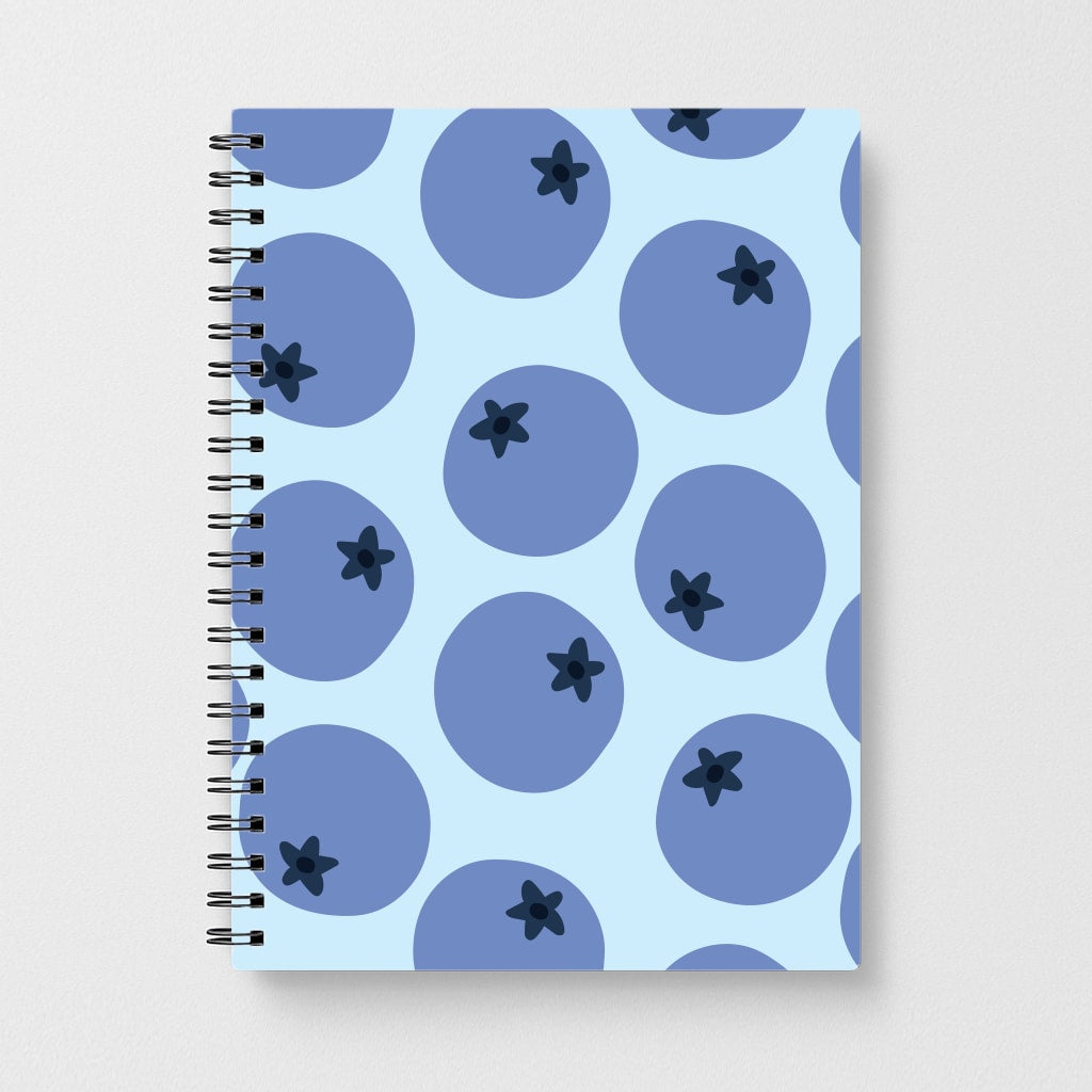 Blueberries - Fruit Patterns Notebook