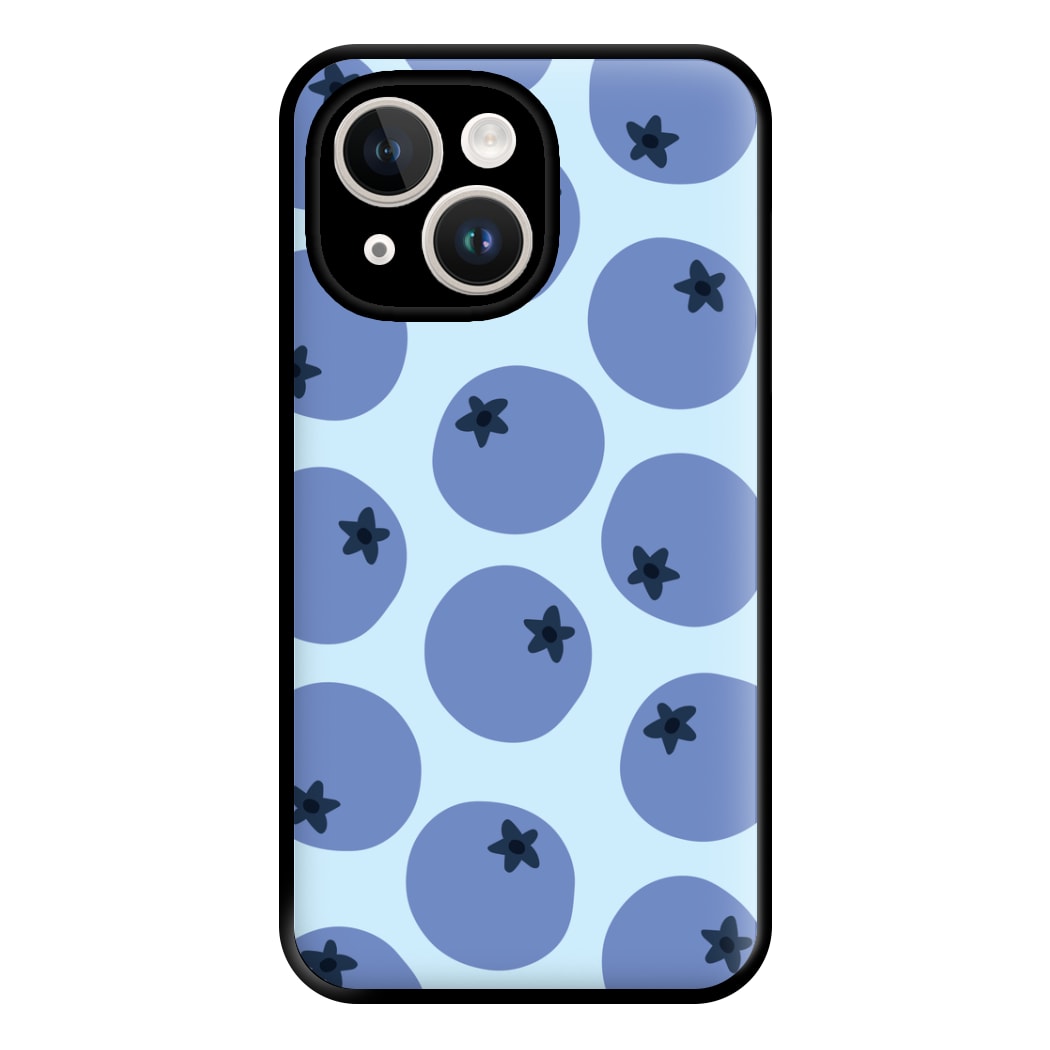 Blueberries - Fruit Patterns Phone Case for iPhone 14 Plus