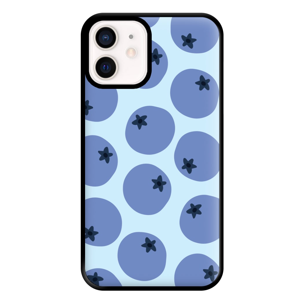 Blueberries - Fruit Patterns Phone Case for iPhone 12 Mini