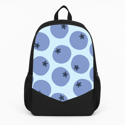 Blueberries - Fruit Patterns Large Backpack