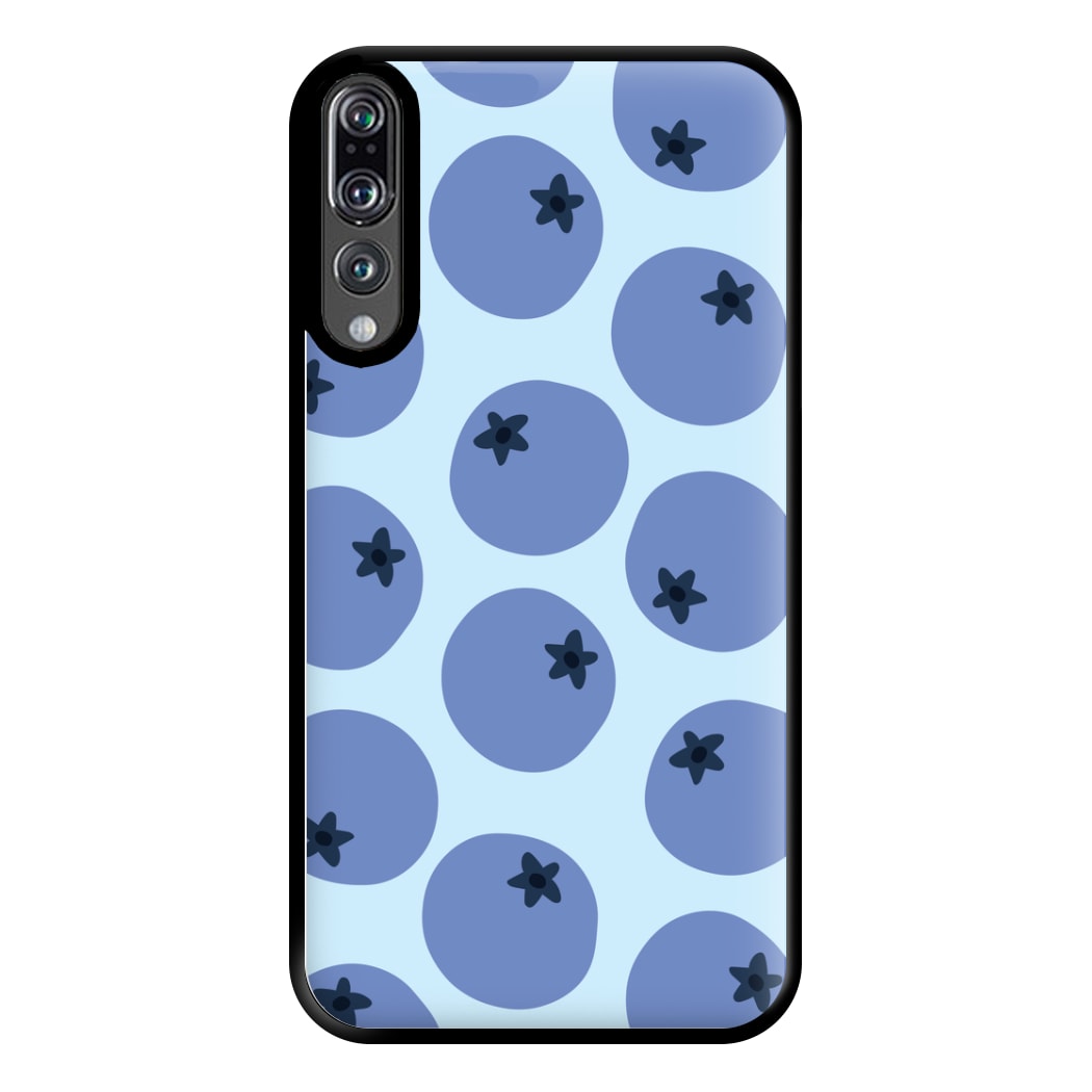 Blueberries - Fruit Patterns Phone Case for Huawei P20 Pro