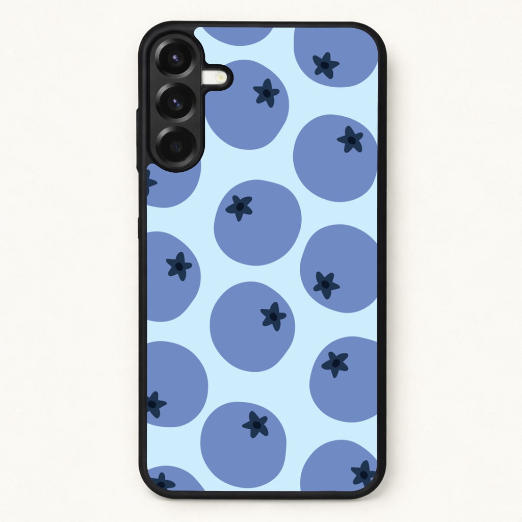 Blueberries - Fruit Patterns Phone Case for Galaxy A57