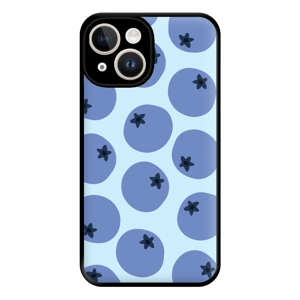 Blueberries - Fruit Patterns Phone Case for iPhone 14