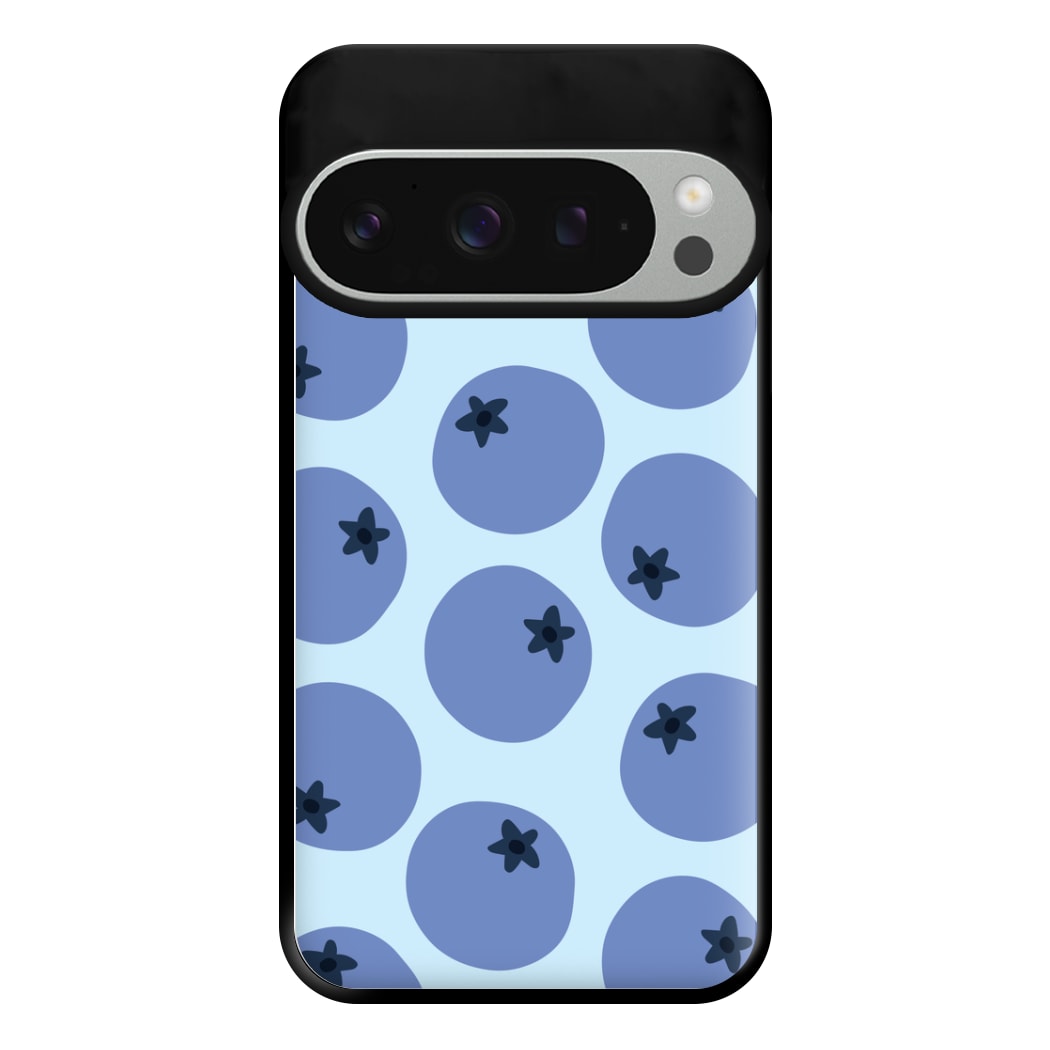 Blueberries - Fruit Patterns Phone Case for Google Pixel 9 Pro XL