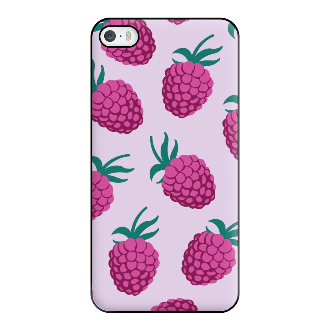 Rasberries - Fruit Patterns Phone Case for iPhone 5 / 5s / SE 2016