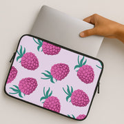 Rasberries - Fruit Patterns Laptop Sleeve 2