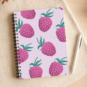 Rasberries - Fruit Patterns Notebook 3