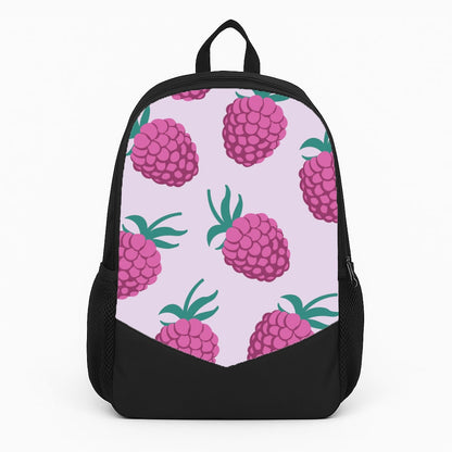 Rasberries - Fruit Patterns Large Backpack