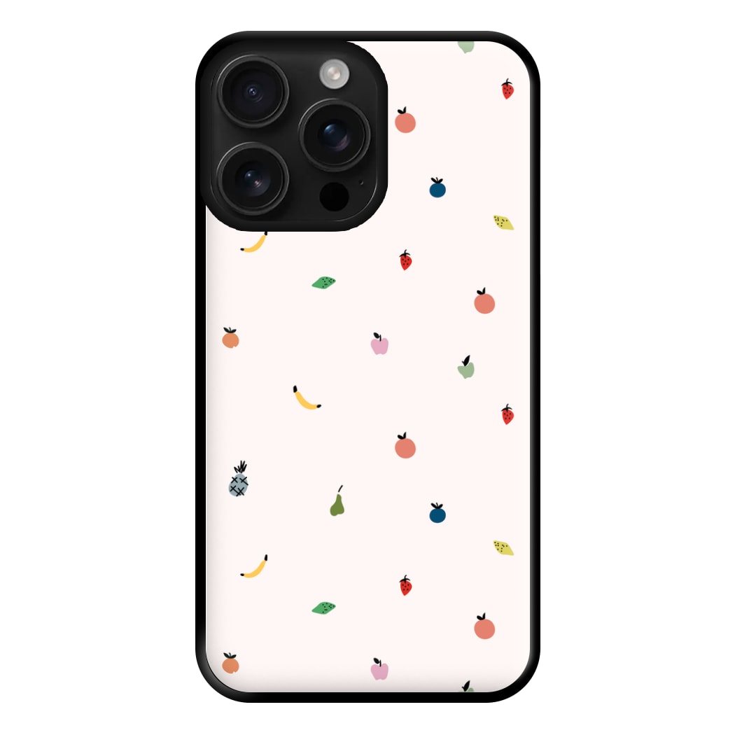 Mini Fruits - Fruit Patterns Phone Case for iPhone 16 Pro Max