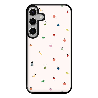 Mini Fruits - Fruit Patterns Phone Case for Galaxy S24FE