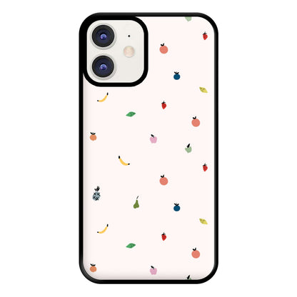 Mini Fruits - Fruit Patterns Phone Case for iPhone 12 / 12 Pro