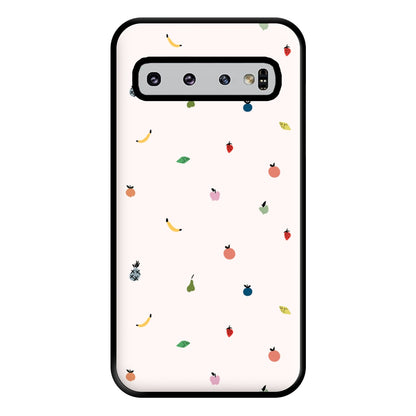 Mini Fruits - Fruit Patterns Phone Case for Galaxy S10 Plus