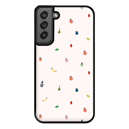 Mini Fruits - Fruit Patterns Phone Case for Galaxy S21FE