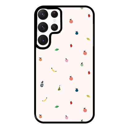 Mini Fruits - Fruit Patterns Phone Case for Galaxy S22 Ultra