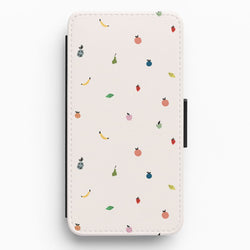 Mini Fruits - Fruit Patterns Flip / Wallet Phone Case