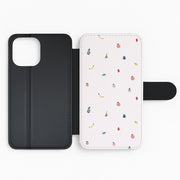 Mini Fruits - Fruit Patterns Flip / Wallet Phone Case 2