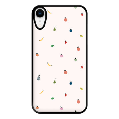 Mini Fruits - Fruit Patterns Phone Case for iPhone XR