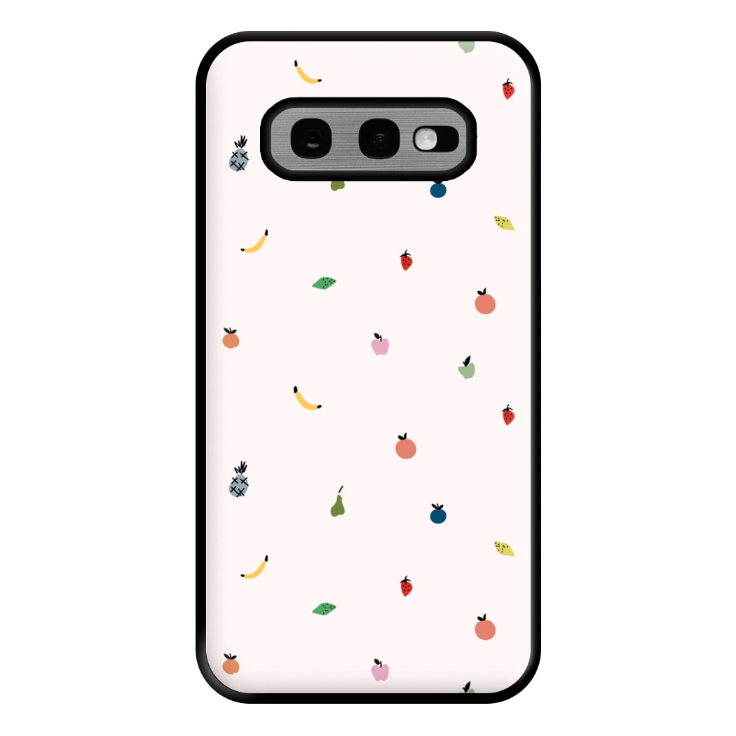 Mini Fruits - Fruit Patterns Phone Case for Galaxy S10e