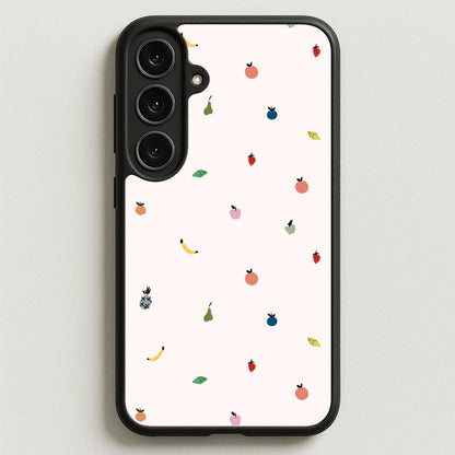Mini Fruits - Fruit Patterns Phone Case for Galaxy S25FE