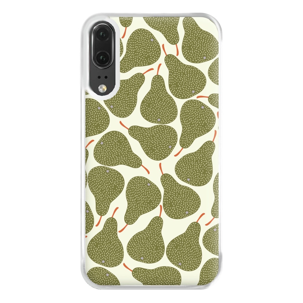 Pears - Fruit Patterns Phone Case for Huawei P20