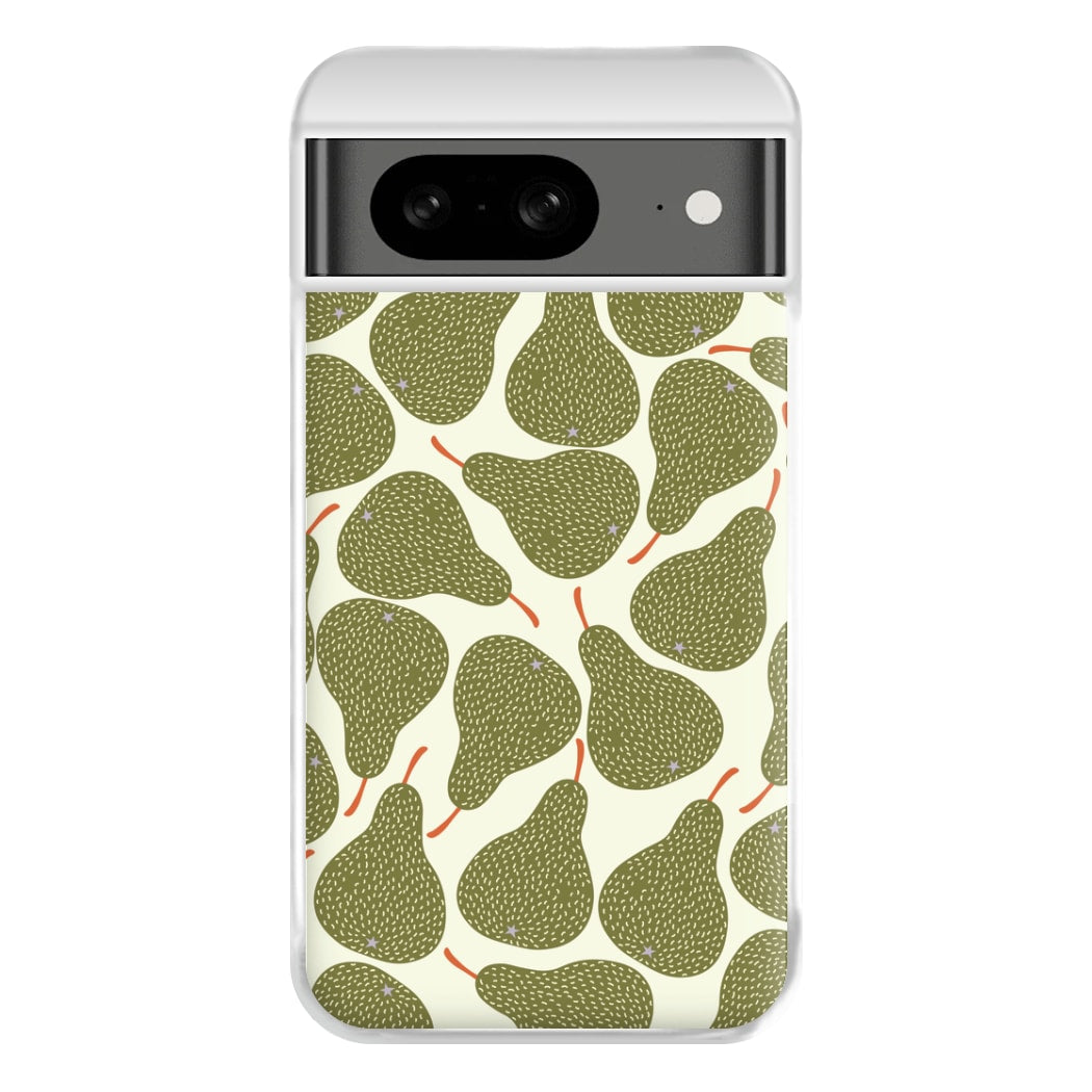 Pears - Fruit Patterns Phone Case for Google Pixel 8