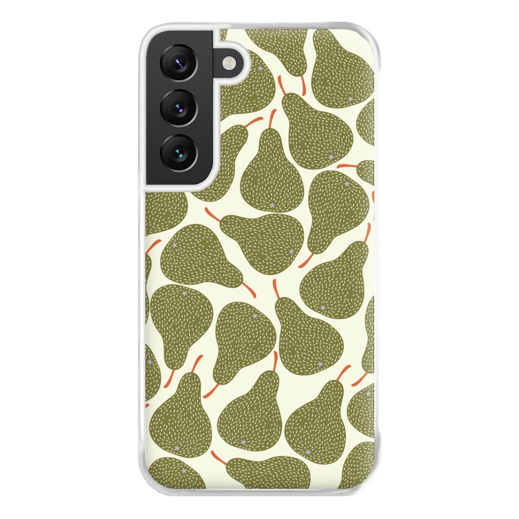 Pears - Fruit Patterns Phone Case for Galaxy S22 Plus