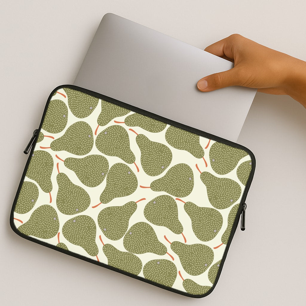 Pears - Fruit Patterns MacBook Case