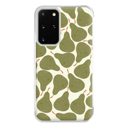 Pears - Fruit Patterns Phone Case for Galaxy S20 Plus