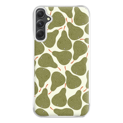 Pears - Fruit Patterns Phone Case for Galaxy A34