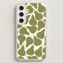 Pears - Fruit Patterns Phone Case for Galaxy S25FE