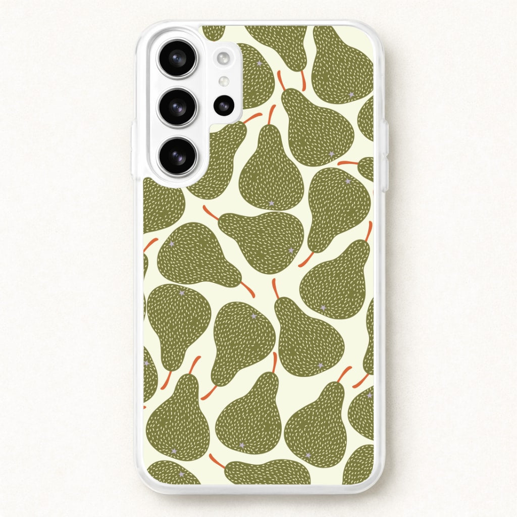 Pears - Fruit Patterns Phone Case for Galaxy S26 Ultra