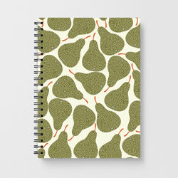 Pears - Fruit Patterns Notebook