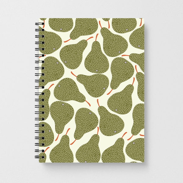 Pears - Fruit Patterns Notebook