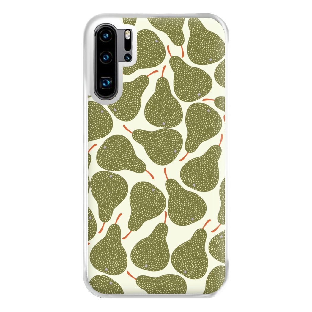 Pears - Fruit Patterns Phone Case for Huawei P30 Pro