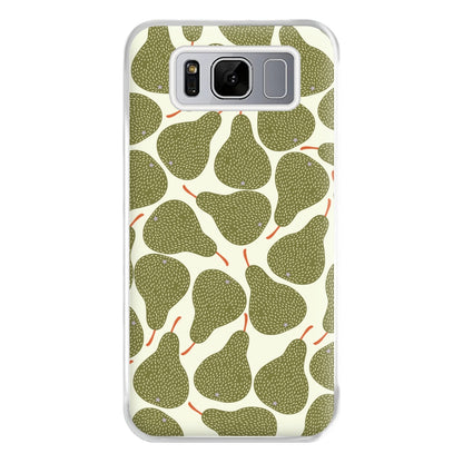 Pears - Fruit Patterns Phone Case for Galaxy S8 Plus