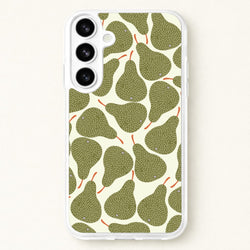 Pears - Fruit Patterns Phone Case for Galaxy S26
