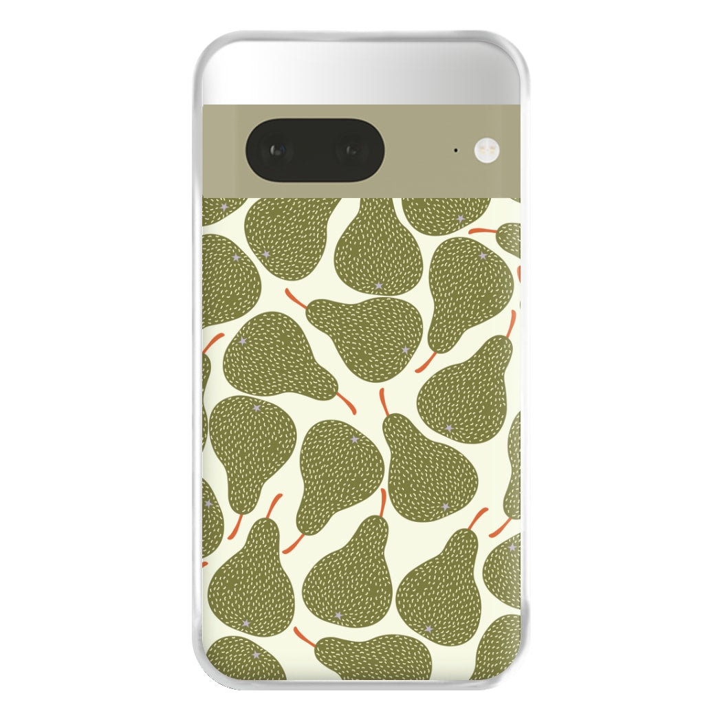 Pears - Fruit Patterns Phone Case for Google Pixel 7a