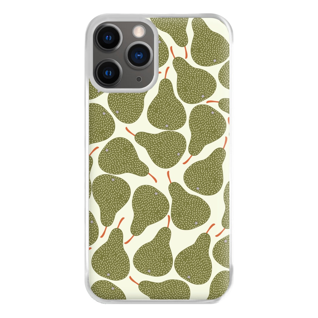 Pears - Fruit Patterns Phone Case for iPhone 12 Pro Max