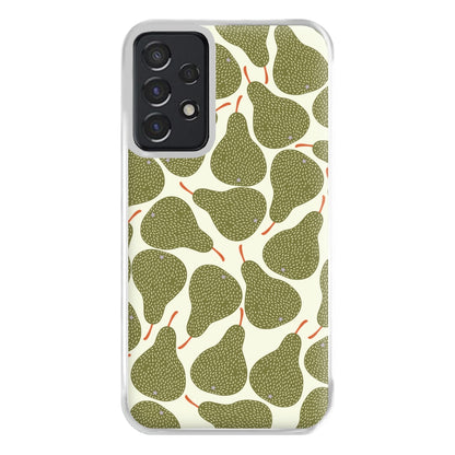 Pears - Fruit Patterns Phone Case for Galaxy A52 / A52s