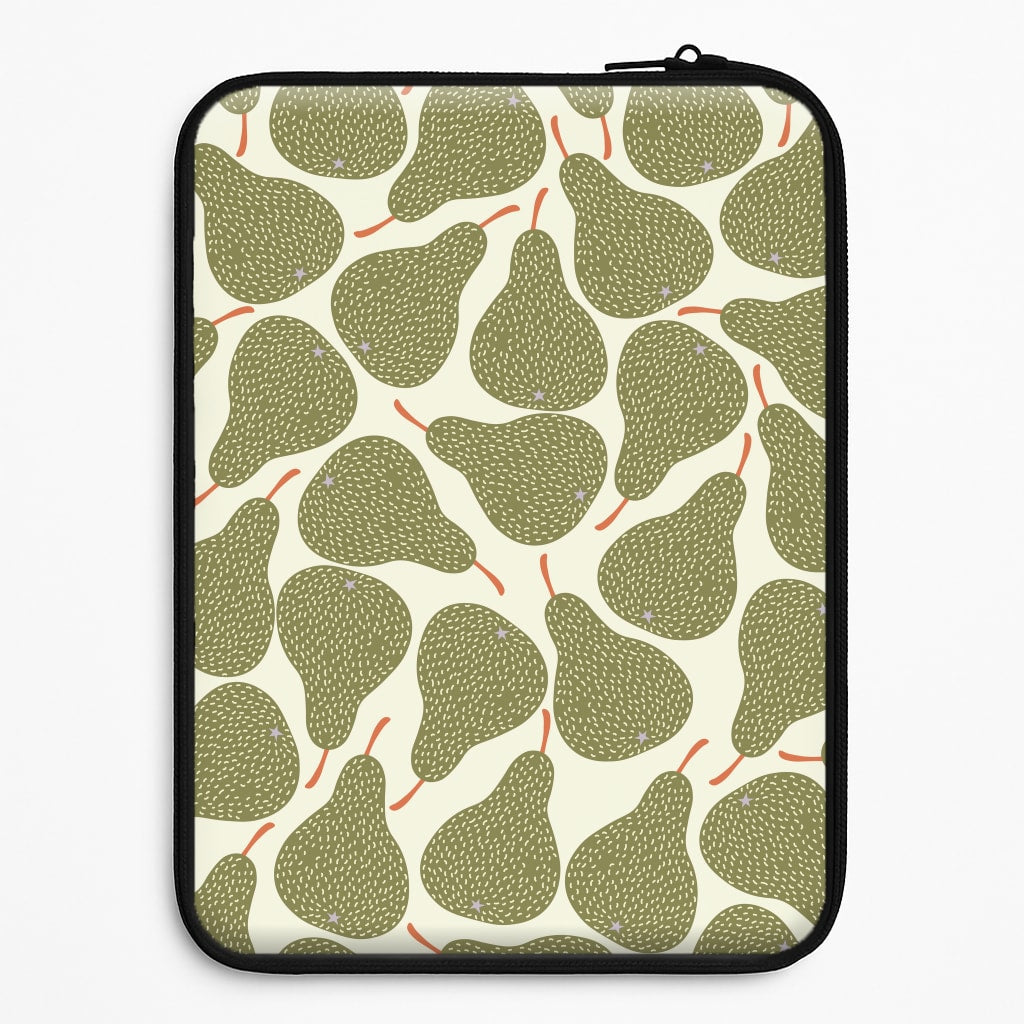 Pears - Fruit Patterns Laptop Sleeve