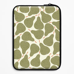 Pears - Fruit Patterns Laptop Sleeve